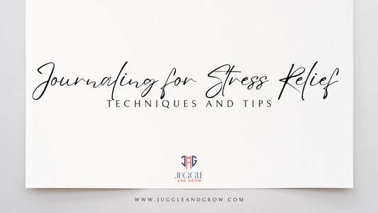 The Journaling Series #9 - Journaling for Stress Relief: Techniques and Tips